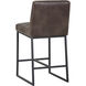 Spyros 37 inch Havana Dark Brown Counter Stool